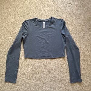 Alo Soft Crop Finesse Long Sleeve